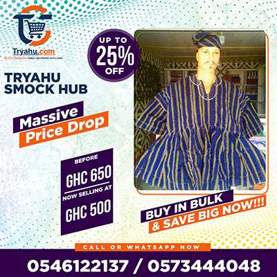 Traditional Ghana Smocks for Sale | Buy Fugu Online Tryahu